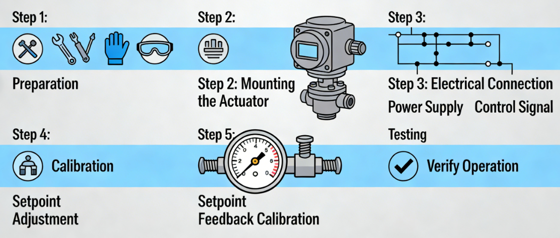 How to Install and Calibrate a Valve Actuator