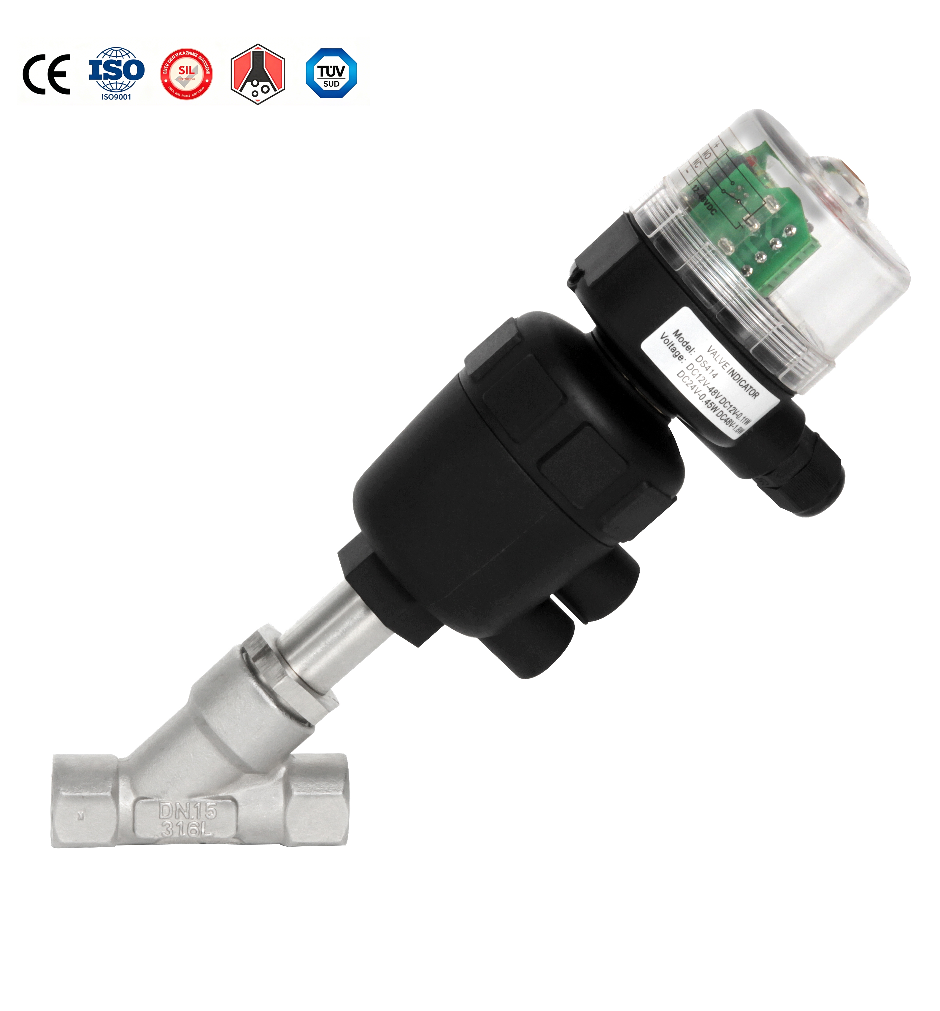 Is a Pneumatic Angle Seat Valve Suitable for Sterile and Corrosive Applications?