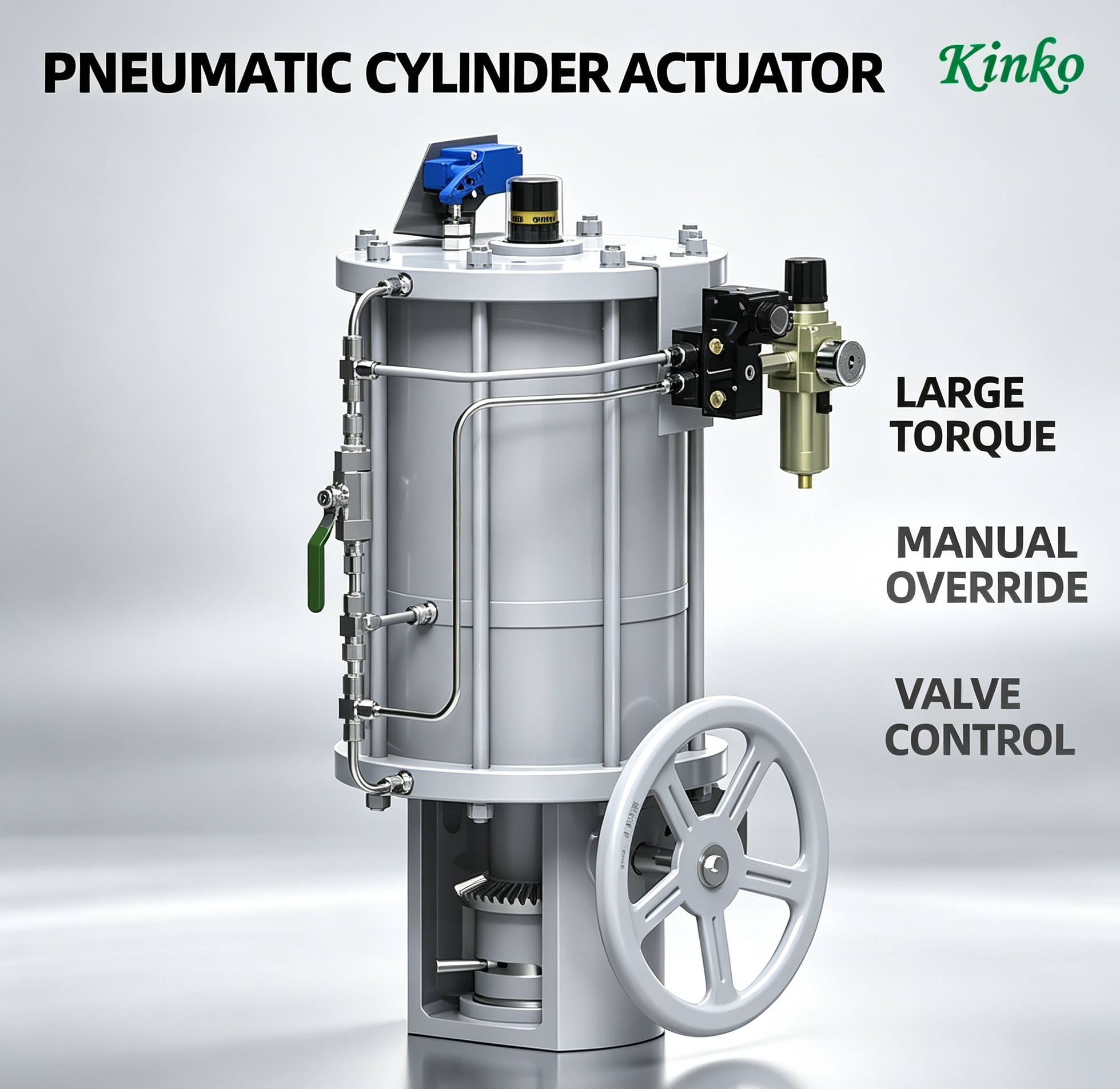 How Do Rack and Pinion Pneumatic Actuators Work for Quarter-Turn Valves?