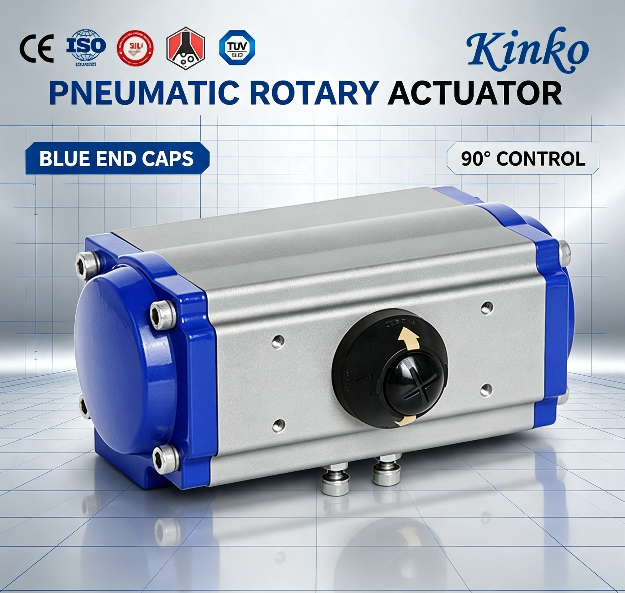 What Is the Advantage of a Pneumatic Actuator with Direct-Mount Solenoid?