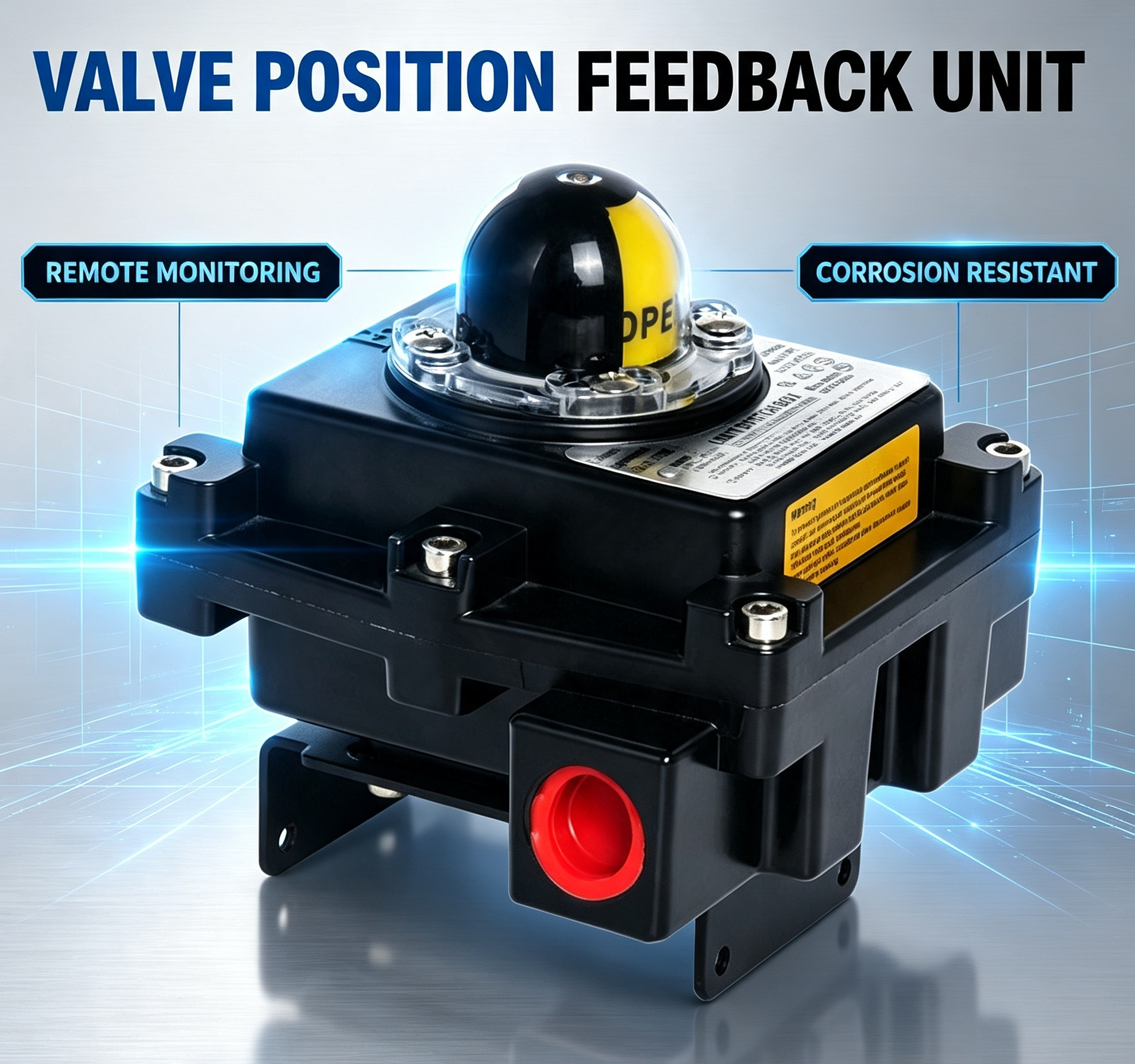 How Does a Limit Switch with Proximity Sensors Detect Valve Position?