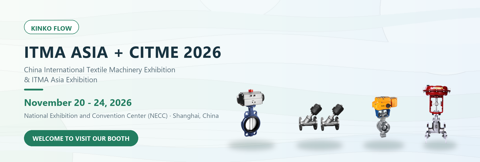 ITMA ASIA + CITME 2026: Exploring Reliable Valve Automation Solutions for the Textile Industry